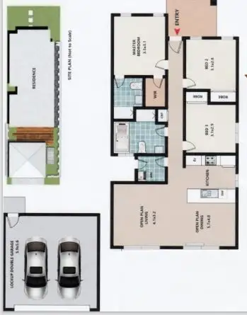 Floorplan of Homely house listing, 102 Lakeview Drive, Cranebrook NSW 2749