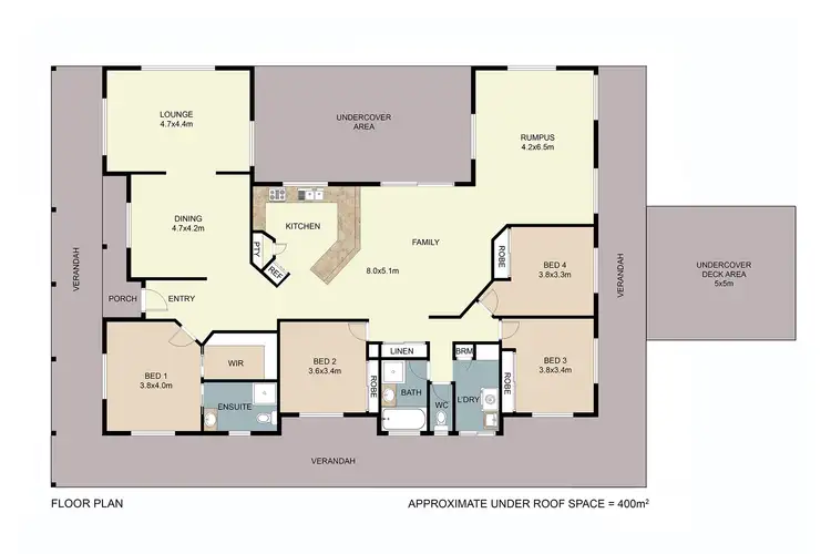 Floorplan of Homely house listing, Address available on request