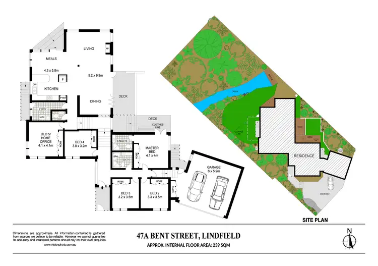 Floorplan of Homely house listing, 47A Bent Street, Lindfield NSW 2070