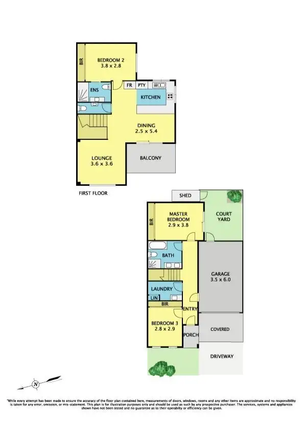 Floorplan of Homely townhouse listing, 7/88 Princes Highway, Dandenong VIC 3175