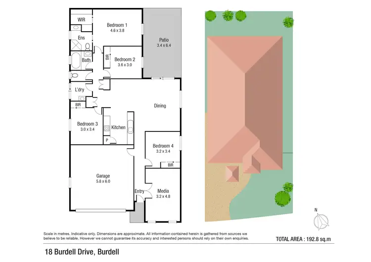 Floorplan of Homely house listing, 18 Burdell Drive, Burdell QLD 4818