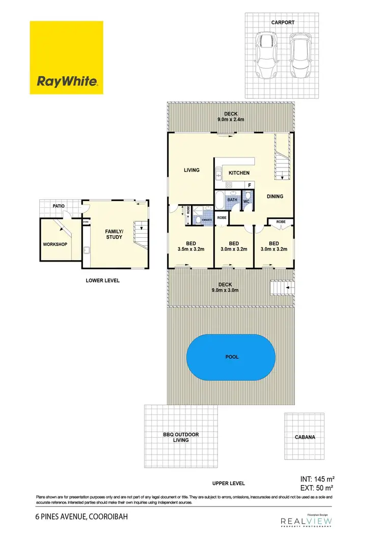 Floorplan of Homely house listing, 6 Pines Avenue, Cooroibah QLD 4565