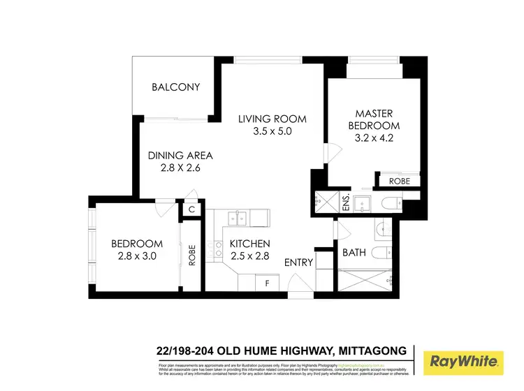 Floorplan of Homely house listing, 22/200 Old Hume Highway, Mittagong NSW 2575