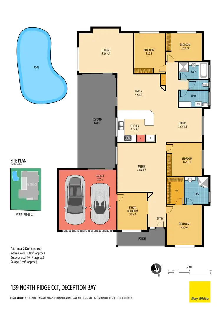 Floorplan of Homely house listing, 159 North Ridge Circuit, Deception Bay QLD 4508