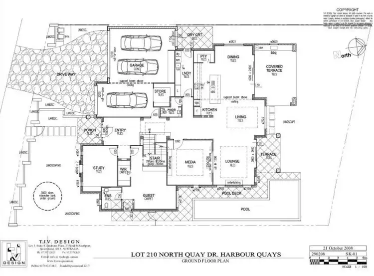 Floorplan of Homely house listing, 3 North Quay Drive, Biggera Waters QLD 4216