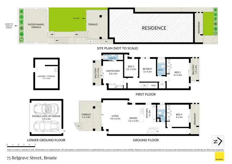 Floorplan of Homely house listing, 75 Belgrave Street, Bronte NSW 2024