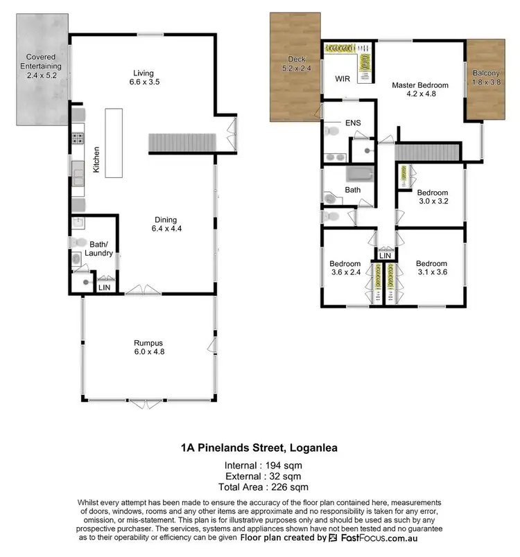 Floorplan of Homely house listing, 1A Pinelands Street, Loganlea QLD 4131