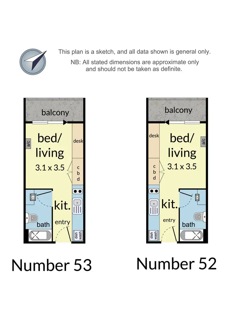 Floorplan of Homely apartment listing, 6/16-18 Poplar Street, Box Hill VIC 3128