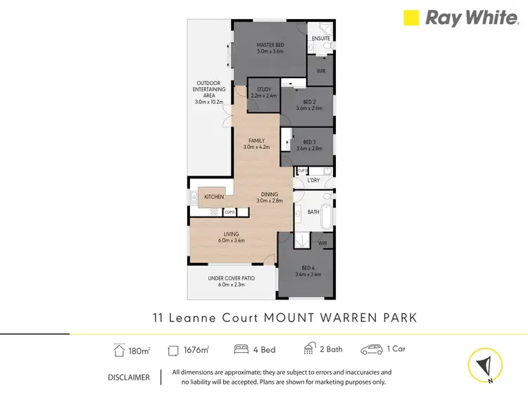 Floorplan of Homely house listing, 11 Leanne Court, Mount Warren Park QLD 4207