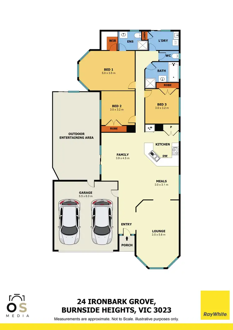 Floorplan of Homely house listing, 24 Ironbark Grove, Burnside Heights VIC 3023
