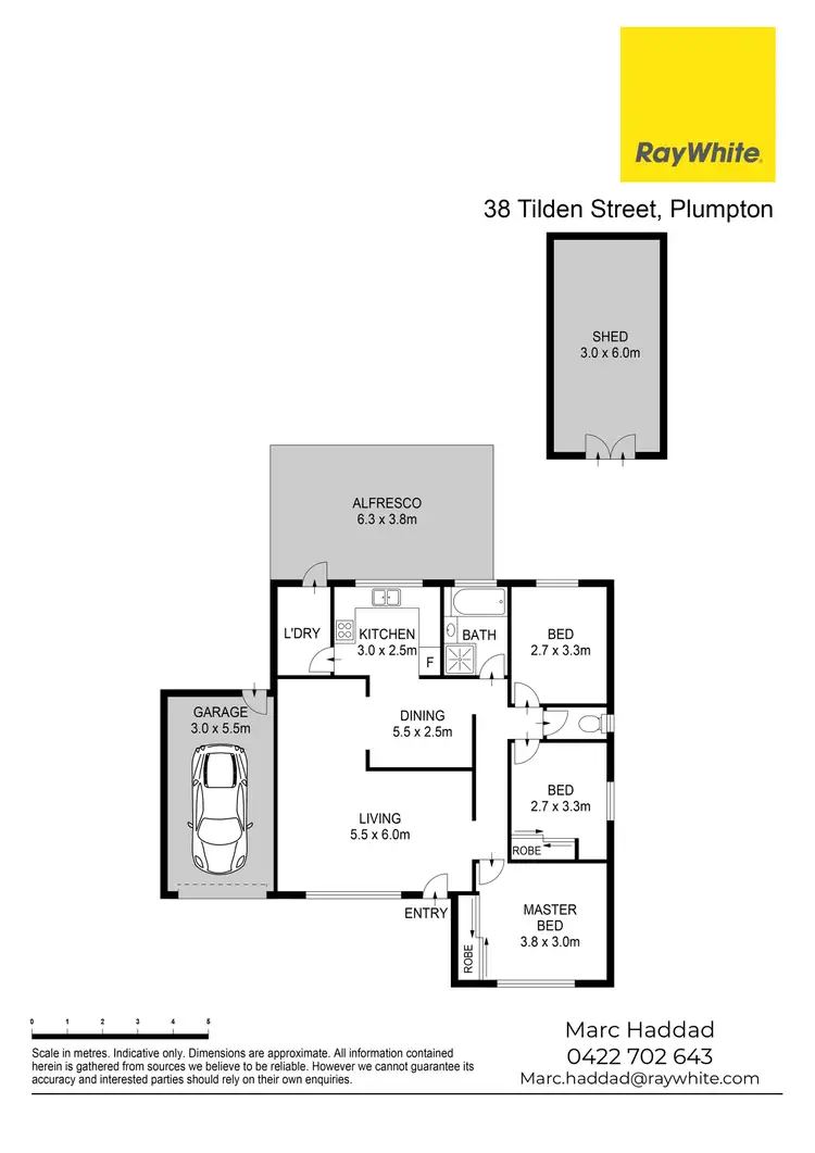 Floorplan of Homely house listing, 38 Tilden Street, Plumpton NSW 2761