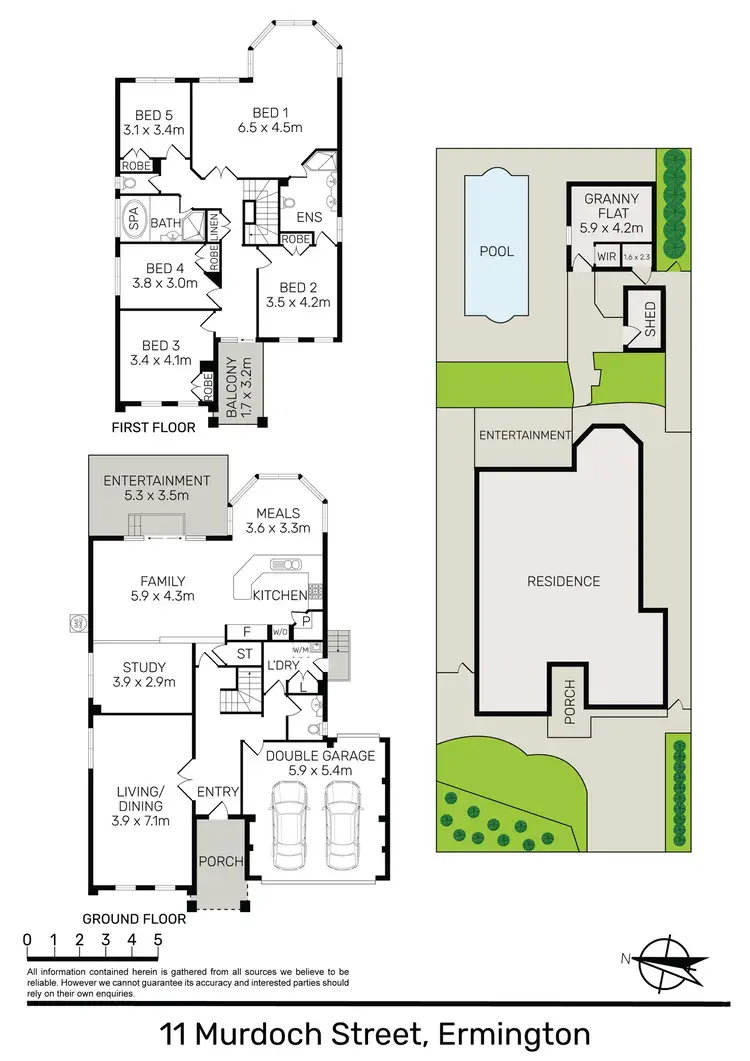 Floorplan of Homely house listing, 11 Murdoch Street, Ermington NSW 2115