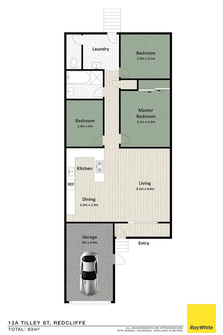 Floorplan of Homely house listing, 12a Tilley Street, Redcliffe QLD 4020