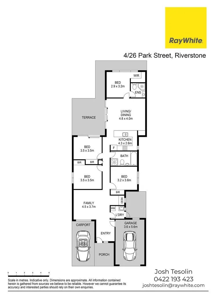 Floorplan of Homely house listing, 4/26 Park Street, Riverstone NSW 2765