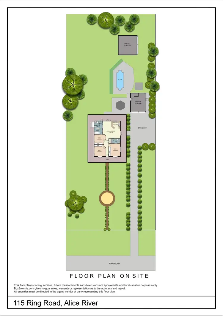 Floorplan of Homely house listing, 115 Ring Road, Alice River QLD 4817