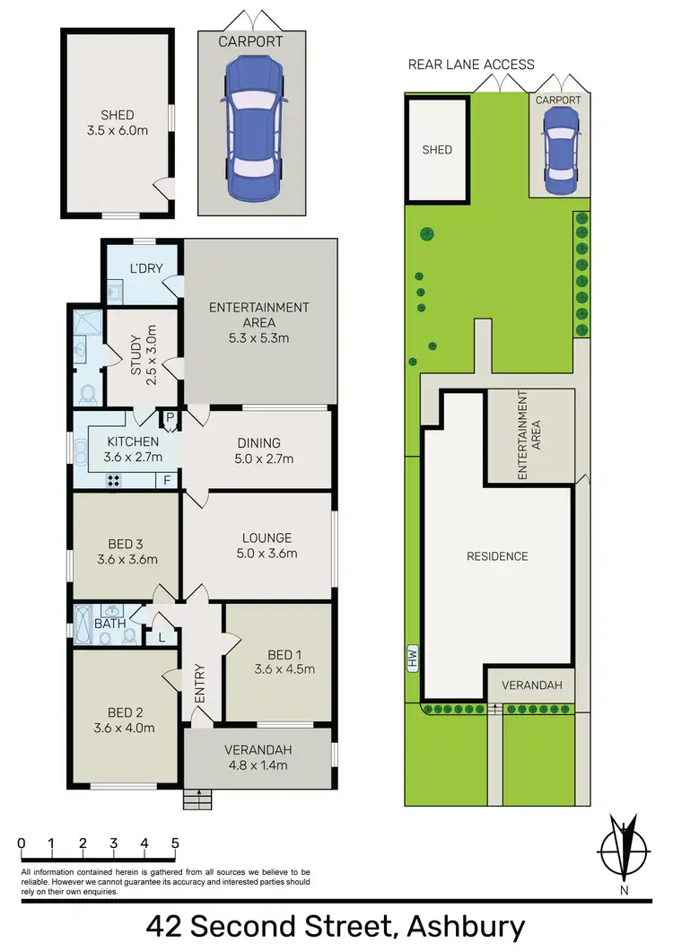 Floorplan of Homely house listing, 42 Second Street, Ashbury NSW 2193