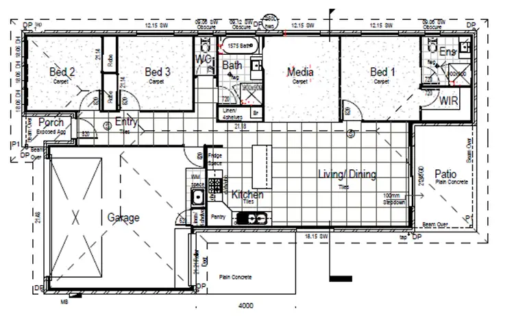 Floorplan of Homely house listing, 10 Bristlebird Circuit, Forest Glen QLD 4556