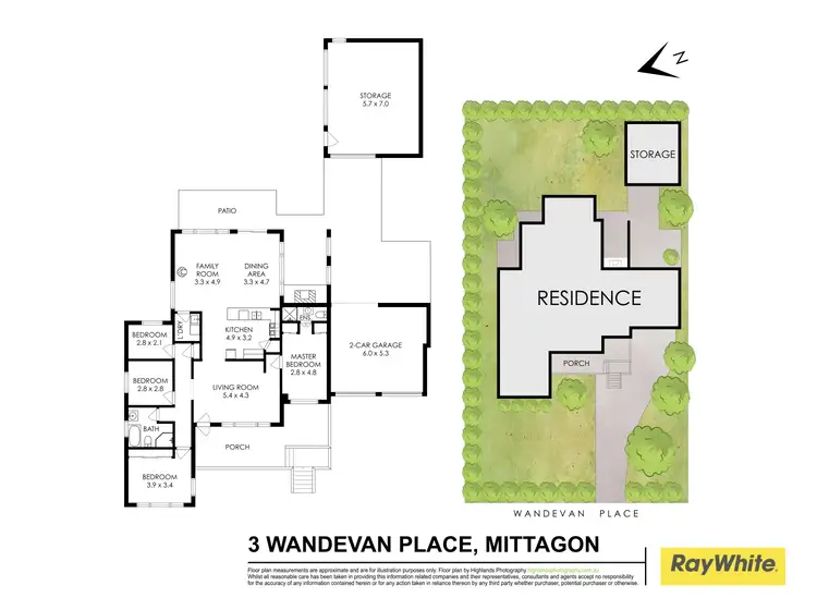 Floorplan of Homely house listing, 3 Wandevan Place, Mittagong NSW 2575