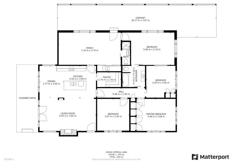 Floorplan of Homely house listing, 4 Willick Street, Swan Hill VIC 3585