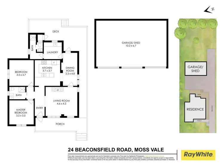 Floorplan of Homely house listing, 24 Beaconsfield Road, Moss Vale NSW 2577