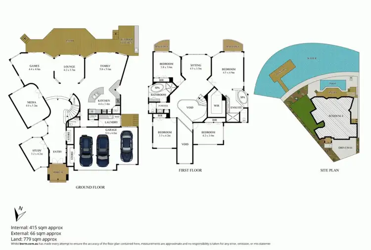 Floorplan of Homely house listing, 16 North Quay Drive, Biggera Waters QLD 4216
