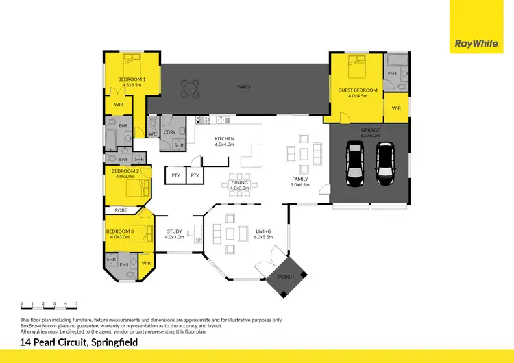 Floorplan of Homely house listing, 14 Pearl Circuit, Springfield QLD 4300