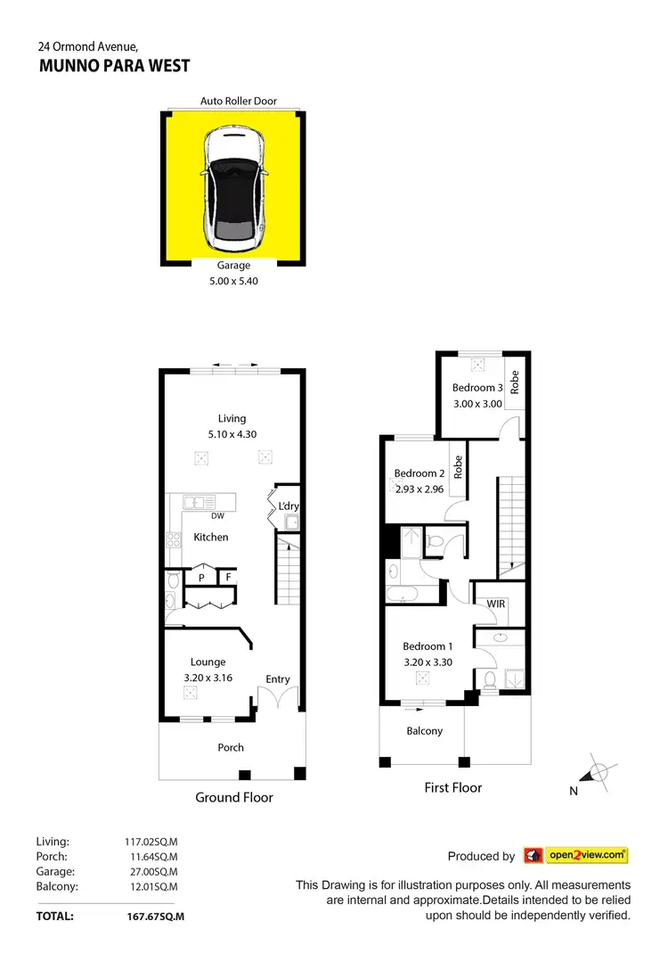 Floorplan of Homely house listing, 24 Ormond Avenue, Munno Para SA 5115