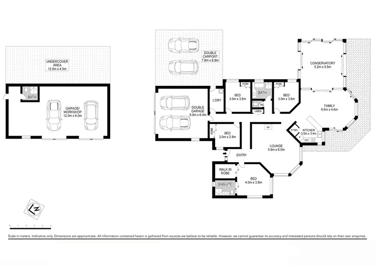 Floorplan of Homely rural property listing, 242 Goombungee-Kilbirnie Road, Goombungee QLD 4354