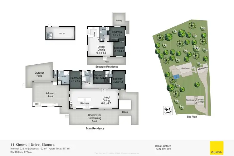 Floorplan of Homely house listing, 11 Kimmuli Drive, Elanora QLD 4221