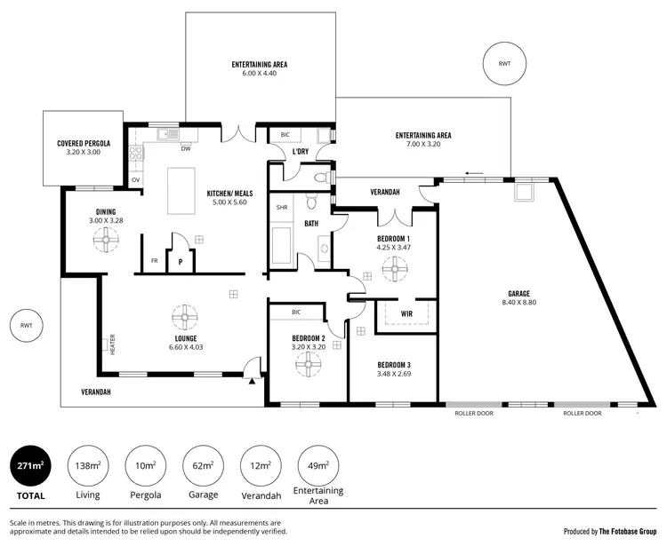 Floorplan of Homely house listing, 9 Woodlea Drive, Aberfoyle Park SA 5159