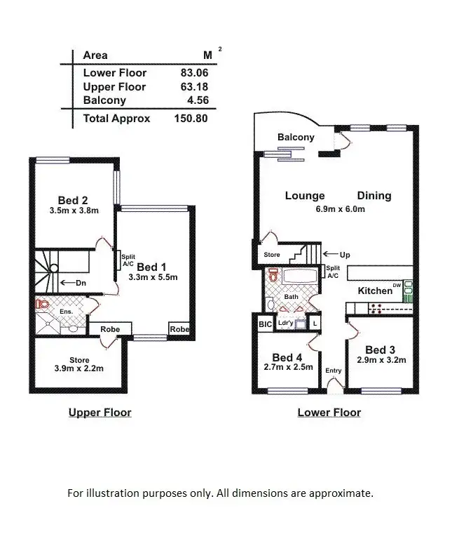 Floorplan of Homely apartment listing, B35/188 Carrington Street, Adelaide SA 5000