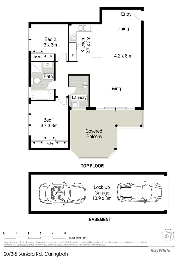 Floorplan of Homely apartment listing, 20/3-5 Banksia Road, Caringbah NSW 2229
