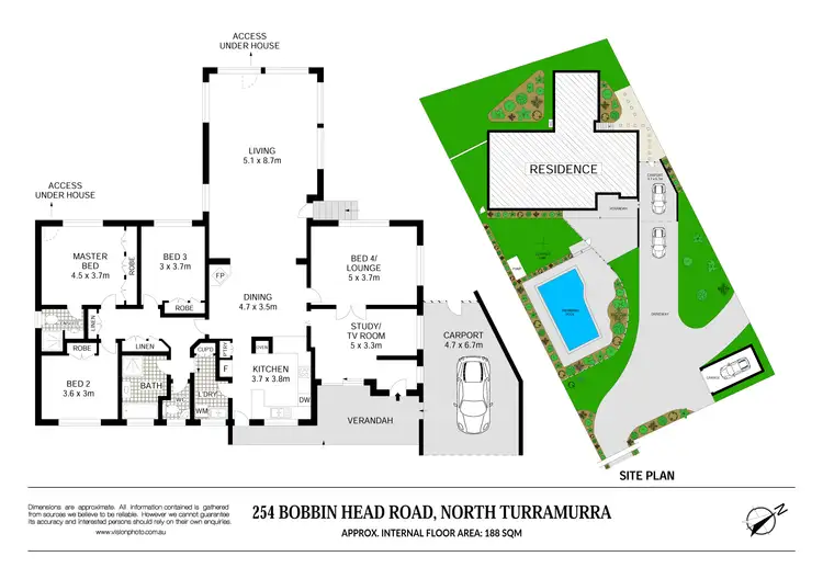 Floorplan of Homely house listing, 254 Bobbin Head Road, Turramurra NSW 2074