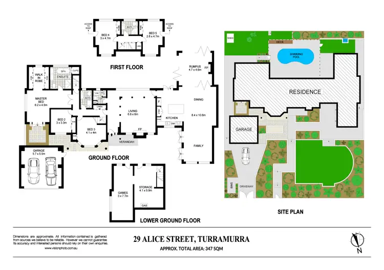 Floorplan of Homely house listing, 29 Alice Street, Turramurra NSW 2074