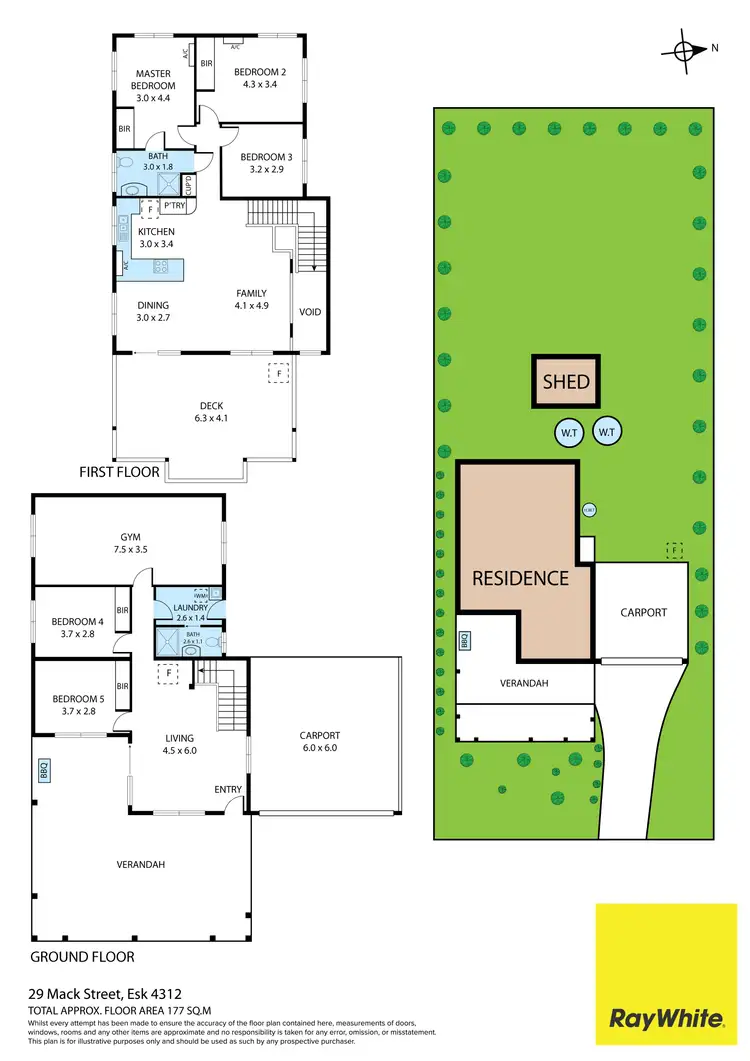 Floorplan of Homely rural property listing, 29 Mack Street, Esk QLD 4312