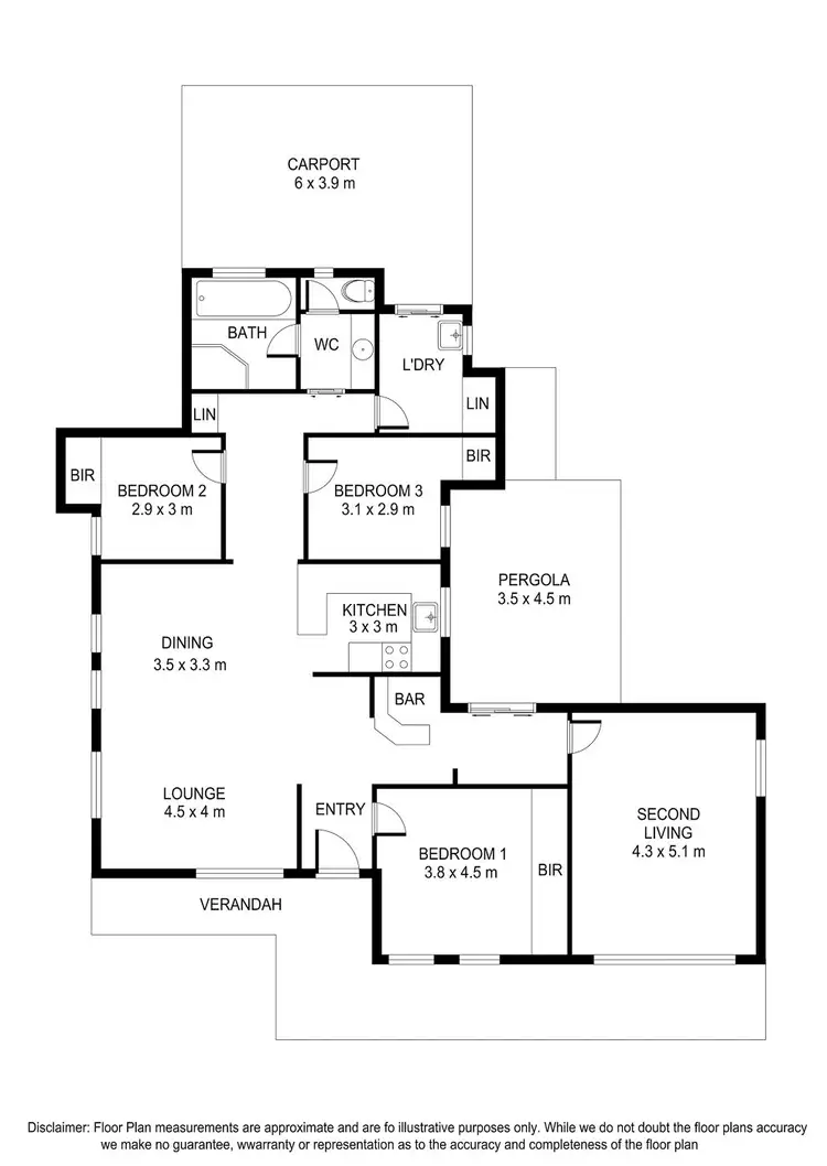 Floorplan of Homely house listing, 2 Noora Court, Mount Gambier SA 5290