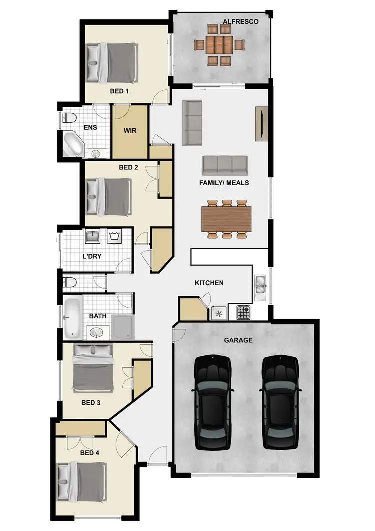 Floorplan of Homely house listing, 48 Nullarbor Circuit, Forest Lake QLD 4078