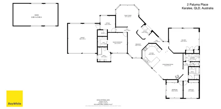 Floorplan of Homely rural property listing, 2 Paluma Place, Karalee QLD 4306