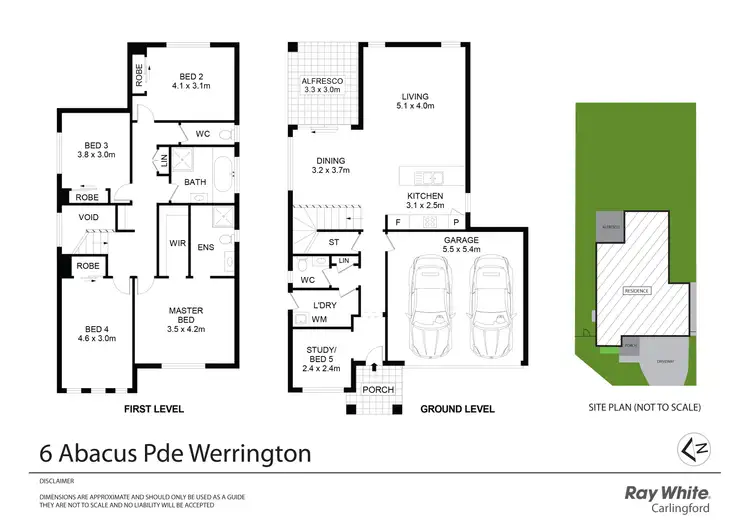 Floorplan of Homely house listing, 6 Abacus Parade, Werrington NSW 2747