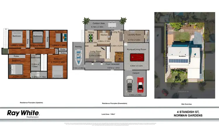Floorplan of Homely house listing, 4 Standish Street, Norman Gardens QLD 4701