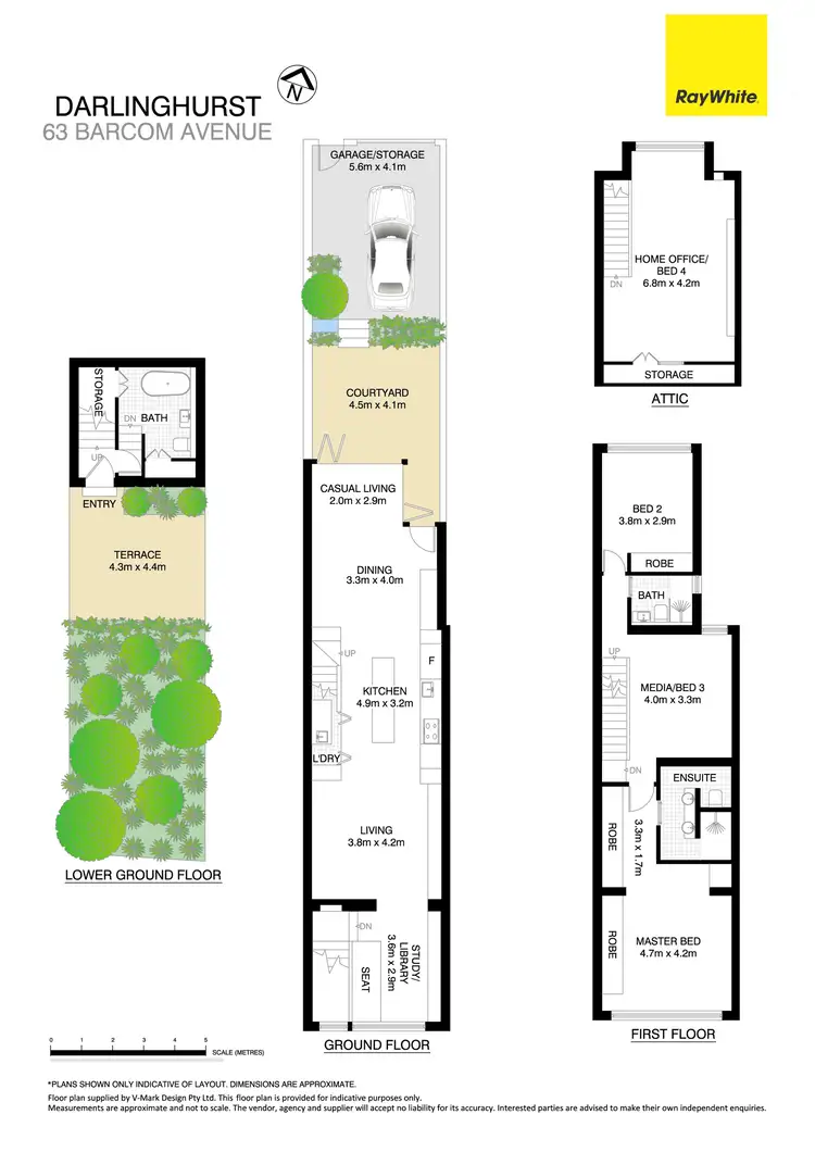 Floorplan of Homely house listing, 63 Barcom Avenue, Darlinghurst NSW 2010