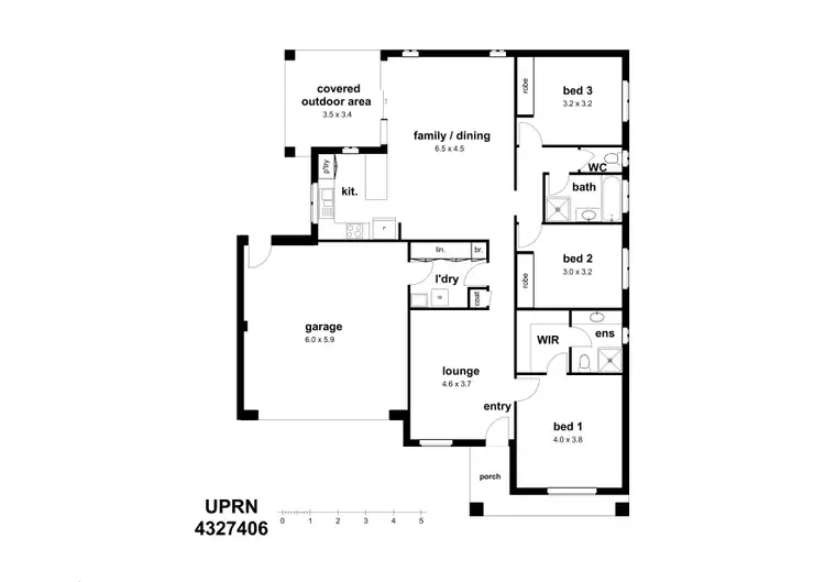 Floorplan of Homely house listing, (D.H.A.) Defence Housing Australia, Tea Tree Gully SA 5091