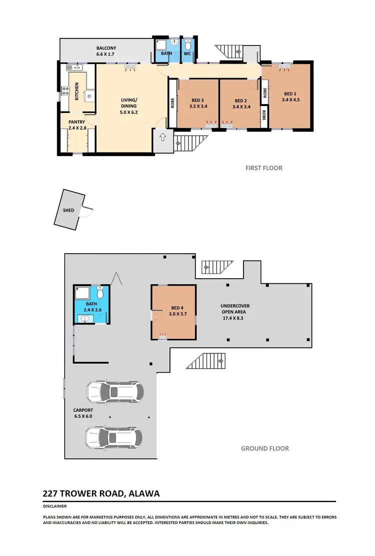 Floorplan of Homely house listing, 227 Trower Road, Alawa NT 810