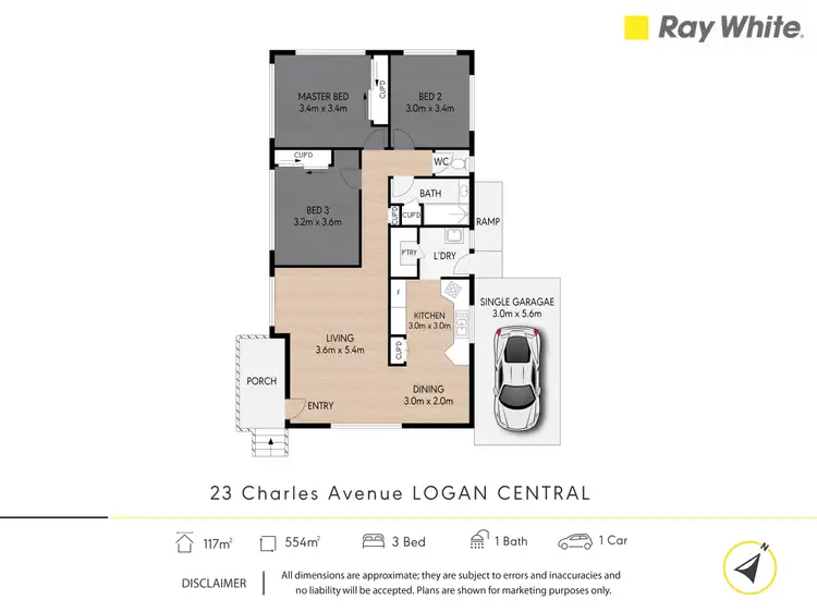 Floorplan of Homely house listing, 23 Charles Avenue, Logan Central QLD 4114