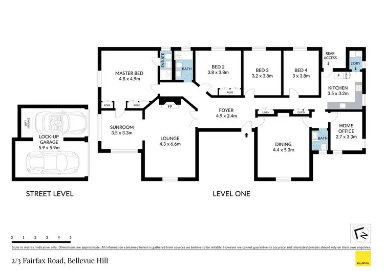 Floorplan of Homely apartment listing, 2/3 Fairfax Road, Bellevue Hill NSW 2023
