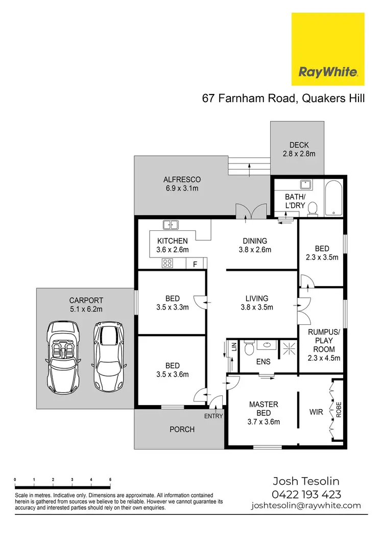 Floorplan of Homely house listing, 67 Farnham Road, Quakers Hill NSW 2763