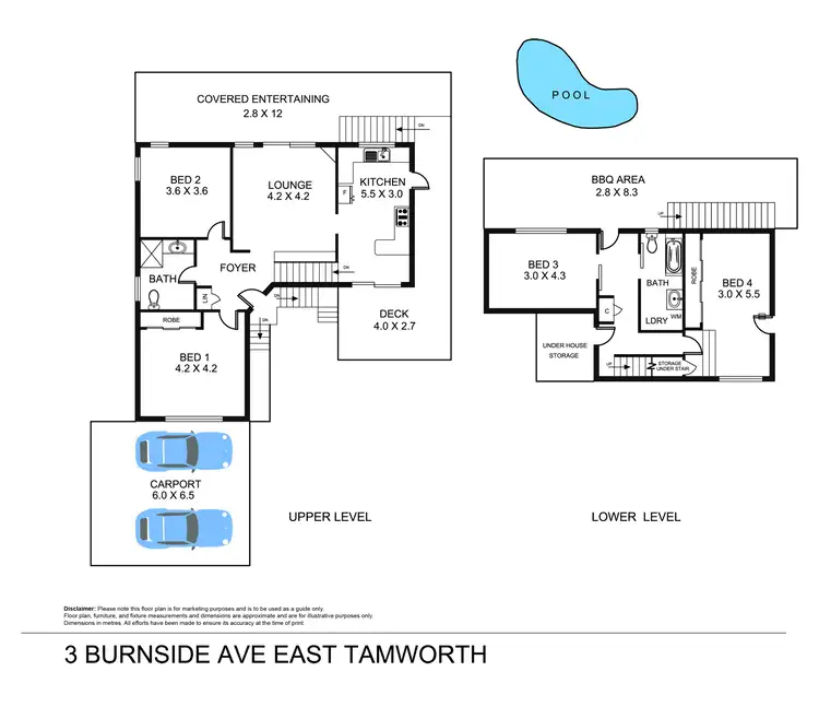 Floorplan of Homely house listing, 3 Burnside Avenue, Tamworth NSW 2340