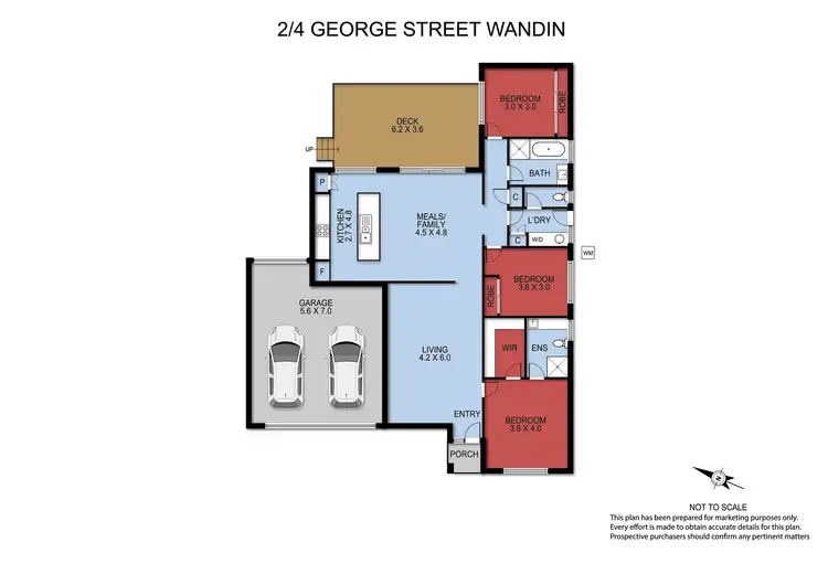 Floorplan of Homely house listing, 2/4 George Street, Wandin North VIC 3139
