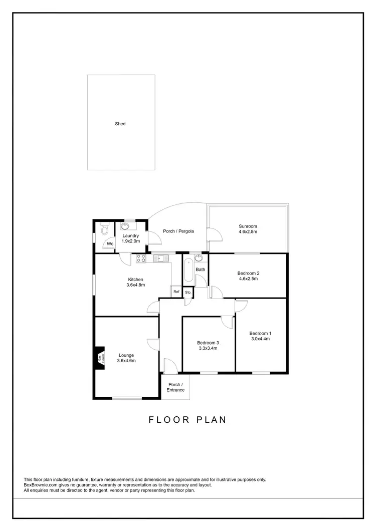 Floorplan of Homely house listing, 23 Gibson Street, West Beach SA 5024