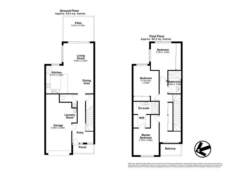 Floorplan of Homely townhouse listing, 25/106 Groth Road, Boondall QLD 4034